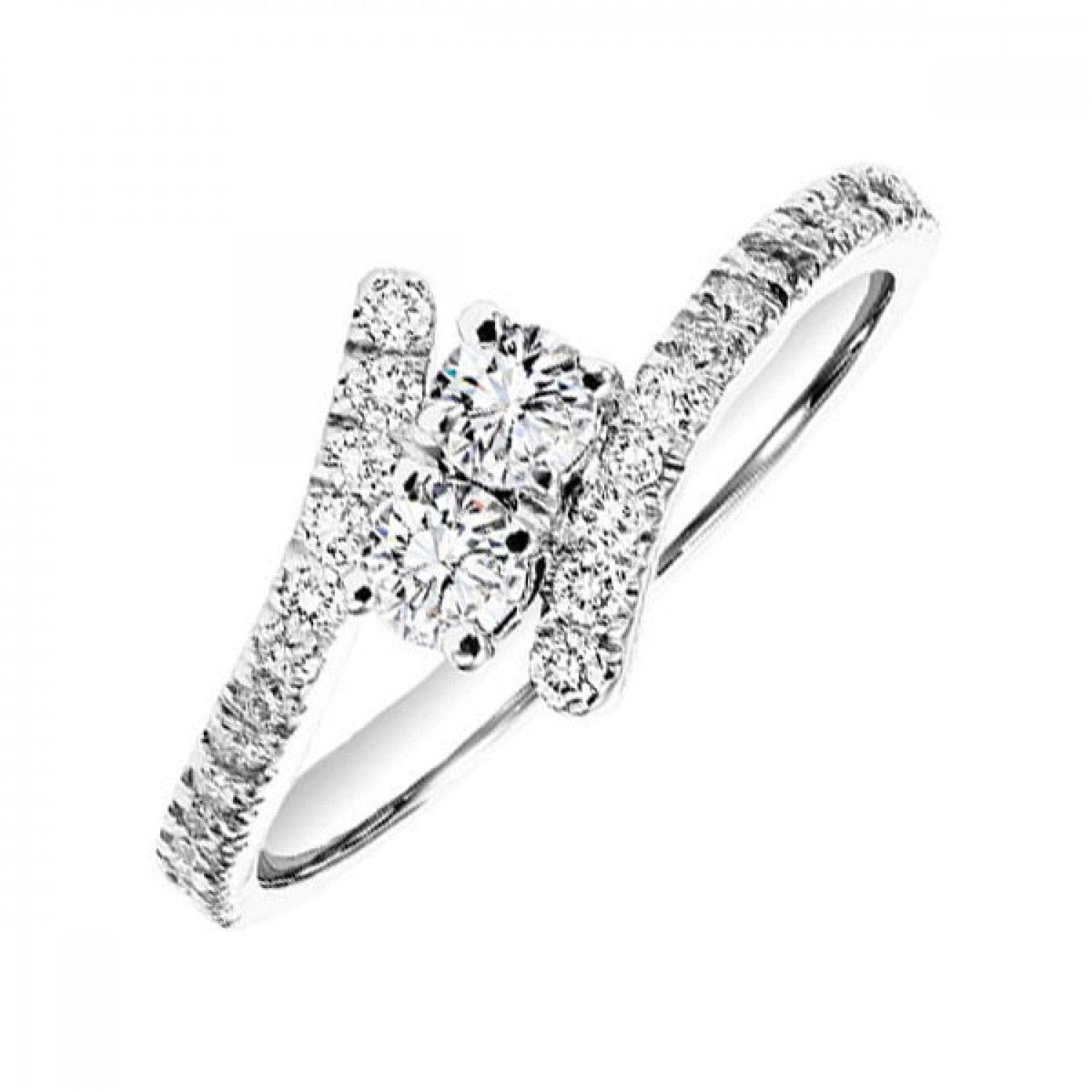 Lays bright　サイン　2gether Sterling Silver Twogether Diamond Ring – Doerner's